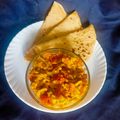 Heejal Pandya's cooksnap of when they made ટામેટા ગાઠીયા નું શાક (tomato gathiya nu shaak recipe in gujarati).