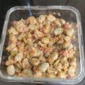 El cooksnap de anabel cuando hizo Habas con jamón & huevo al agua 🥣.