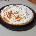 El cooksnap de Catalina cuando hizo Pie de limón con masa de galletas.