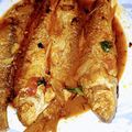 Manashi Saha's cooksnap of when they made বাটা মাছের ঝাল(Bata macher jhal recipe in Bengali).