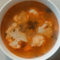 Mónika Gyurászné Cooksnap-ja, amikor elkészítette a(z) Karfiolleves receptet.