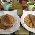 El cooksnap de Carme Tort cuando hizo Masa de Crepes Salados.