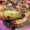 Cooksnap Norashikin Rahmat semasa beliau membuat Ikan bawal masak kicap.