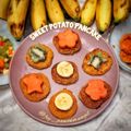 Cooksnap dari Fey_Pawonmungil untuk resep MPASI Sweet Potato Pancakes (no dairy)