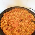 El cooksnap de Sara Diz cuando hizo Paella Valenciana de Domingo.