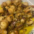 El cooksnap de joscuamar cuando hizo Vieiras con jamón.