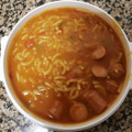 El cooksnap de Ildefonso Martín cuando hizo Fideuá con salchichas en Monsieur cuisine Connect.