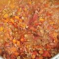 El cooksnap de Angeles Jerezana cuando hizo Salsa boloñesa.