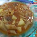 El cooksnap de Nadia Cantero cuando hizo Guiso de fideo entrefino.