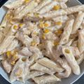 Figula Emoke Cooksnap-ja, amikor elkészítette a(z) Egyszerű tejszínes-kukoricás csirkés penne receptet.
