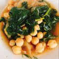 Cooksnap από George Adamides στη συνταγή Ρεβύθια με σπανάκι και άνιθο