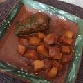 El cooksnap de almarosafuentesvaldibia cuando hizo Filete de pescado en chile gualillo y hoja santa.