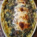 El cooksnap de Lola Narvaez cuando hizo Tortilla de acelga horneada con queso rallado.