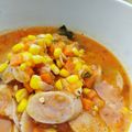 Cooksnap dari Deanadhia untuk resep Sup Tomat Sosis Wortel Jagung