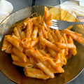 El cooksnap de Sara García Ramajo cuando hizo Macarrones con tomate, queso y perejil.