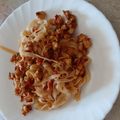 El cooksnap de magdalena martin garcia cuando hizo Fideos chinos.