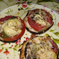 El cooksnap de Laura G.A cuando hizo MiniPizzas de Berenjena.