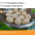 Sutapa Chakraborty's cooksnap of when they made রসগোল্লা (rasogolla recipe in Bengali).