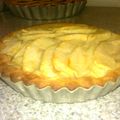 El cooksnap de Maira24 cuando hizo Tarta de manzanas a la chilena.