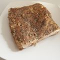 El cooksnap de Teresita Felíz cuando hizo Costillar de cerdo al horno.
