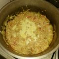 El cooksnap de esteban cuando hizo Revuelto de huevo y papa.