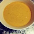 El cooksnap de Alicia de los Angeles cuando hizo Crema de auyama y zanahoria LuisFy.