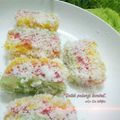Cooksnap dari Lia Luthfia 'RWijaya untuk resep 99. Getuk Singkong Dua Rasa