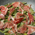 El cooksnap de @tesa.cuina cuando hizo Judías verdes con jamón.