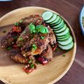 รูป Cooksnap ของ หมีขอ เมื่อเขาทำ ปีกไก่คั่วพริกแกง🐔🌶