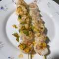 El cooksnap de Débora Cantero Martínez cuando hizo Aperitivo piruletas de gambas en salsa verana.