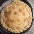 El cooksnap de Andrea vila cuando hizo Masa económica para tartas pascualina.