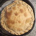 El cooksnap de Andrea vila cuando hizo Masa económica para tartas pascualina.