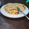 El cooksnap de Ivana Lorena Montivero Crenna cuando hizo Waffles de avena y manzana.