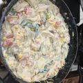 El cooksnap de Angel David Estrada Banda cuando hizo Pechuga de pollo en rajas con crema.