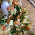 El cooksnap de Ana Sofia Giraldo cuando hizo Ensalada de Espinaca, Zanahoria y Tomate.