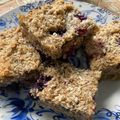 Alessandra's cooksnap of when they made Berry and coconut squares - with a vegan option.