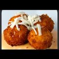 Mamta Rastogi's cooksnap of when they made Chicken Cheese Balls 🍗🧀🍢.