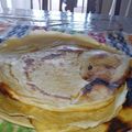 El cooksnap de Paola Gonzalez cuando hizo Masa básica para panqueques.