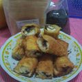 Cooksnap dari Iramitha Darandang Bunga Datu untuk resep Pisang coklat gulung roti tawar