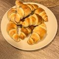 Enikő Cooksnap-ja, amikor elkészítette a(z) Tejmentes, kelesztés nélküli kifli receptet.