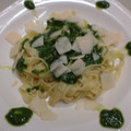 El cooksnap de bienvecarhu cuando hizo Tagliatelle al pesto de rúcula.