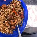 El cooksnap de Zarina Lucia Rodriguez cuando hizo Ramen o fideos chinos con pollo.