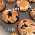 รูป Cooksnap ของ Kasita Lapirat เมื่อเขาทำ บลูเบอรี่มัฟฟิน สูตรทำง่าย อร่อยด้วย Blueberry Muffins