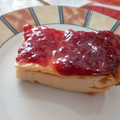 El cooksnap de Abby cuando hizo Tarta de queso al horno(sin lactosa).