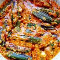 daksha a Vaghela 's cooksnap of when they made ભીંડા નું શાક (Bhinda Shak Recipe In Gujarati).