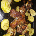 El cooksnap de juan cuando hizo Pierna de cordero al horno.