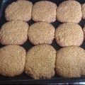 El cooksnap de Verónica Alzamora cuando hizo Galletitas de polenta.
