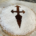 El cooksnap de Virginia Carrasco Garcia cuando hizo Tarta de Santiago fácil (Tarta de almendras) sin gluten y sin lactosa.