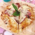 รูป Cooksnap ของ Bassy Bas เมื่อเขาทำ พิซซ่าคีโต แบบง่ายสุดๆ