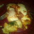 El cooksnap de Viviana cuando hizo Canelones de espinaca.